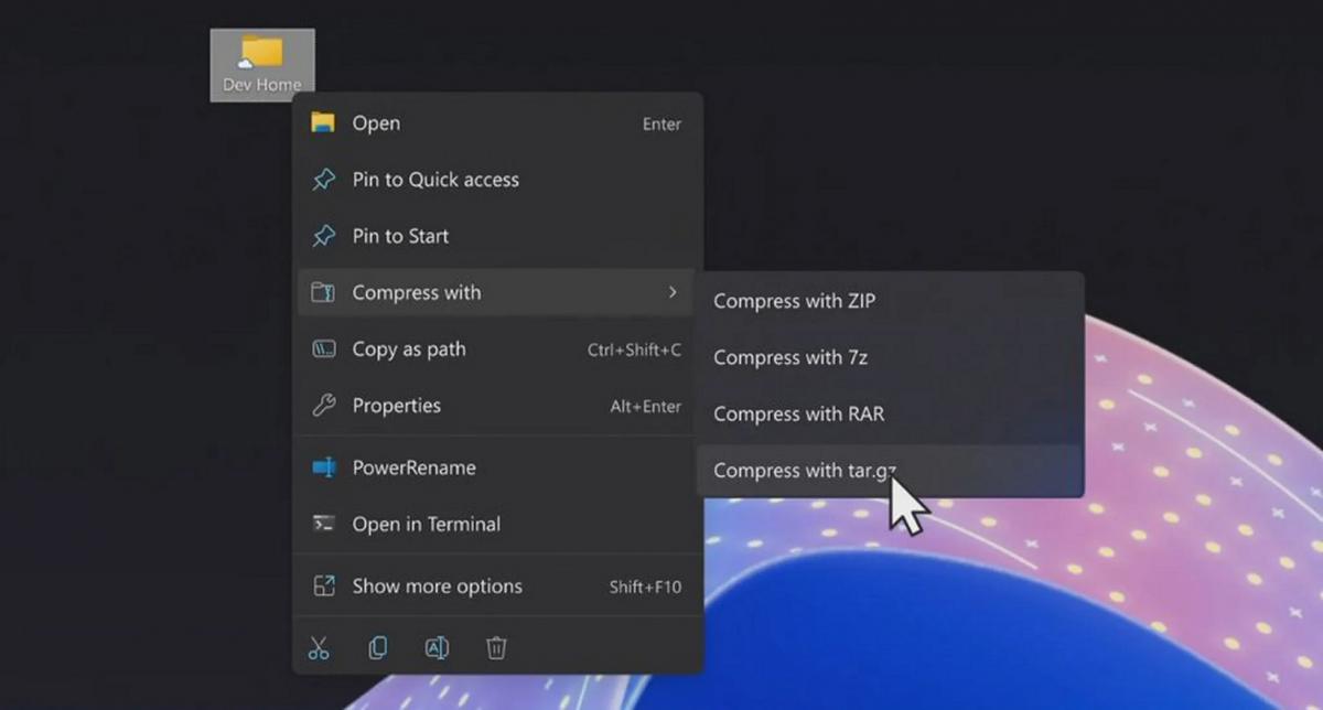 В Windows 11 появился встроенный архиватор В Windows 11 появился встроенный архиватор
