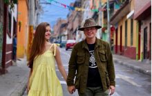 Жена Дмитрия Комарова очаровала стройными формами в откровенном платье (фото)