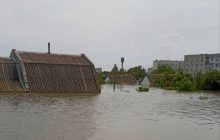 К концу суток Голая Пристань может полностью уйти под воду