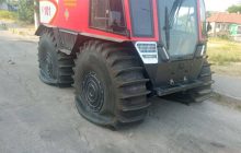 Оккупанты повредили уникальный болотоход, на котором спасали людей из зоны подтоплений