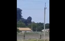 ЗСУ потужно вдарили по базі Росгвардії у Генічеську: опубліковано відео