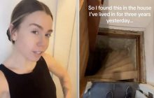 Жінка випадково знайшла таємну кімнату в своєму будинку: "Так починаються фільми жахів"