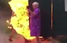 Будни России: ссора из-за кражи закончилась стрельбой из огнемета и гарпуна (видео)