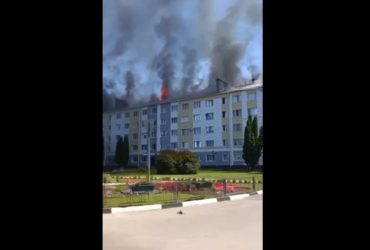 Ситуація у Шебекіно загострюється: росіяни в паніці тікають з міста (фото, відео)