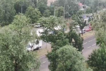 В Киеве бушует ураган: есть поваленные деревья (видео)