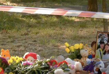 В Киеве на месте трагедии появился стихийный мемориал: погибшей девочке написали письмо (фото)