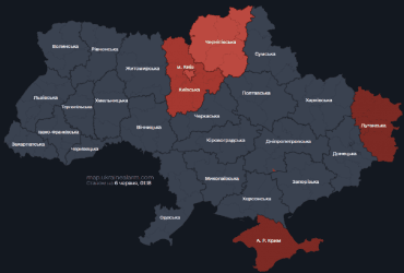 На подступах к Киеву работала ПВО, киевлян предупреждали об опасности