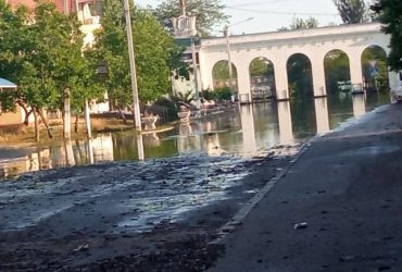 У Новій Каховці вода перестала прибувати