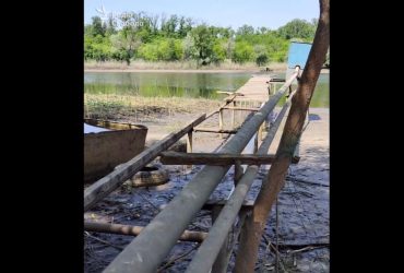 Каховське водосховище стрімко мілішає: під Нікополем вода відійшла на 30 метрів (відео)