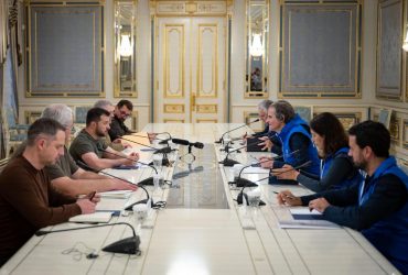 Зеленський зустівся з головою МАГАТЕ: говорили про ситуацію на Запорізькій АЕС