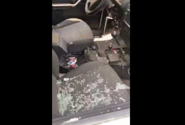 Дружеский огонь: командир оккупантов специально расстрелял их машины (видео)