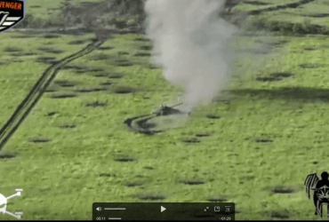 Намагався втекти, але марно: ЗСУ ефектно мінуснули російський Т-80 (відео)