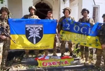 В освобожденных Пятихатках украинские военные нашли интересный документ оккупанта (видео)