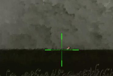 Вночі на Бахмутському напрямку по окупантах відпрацював Привид (відео)