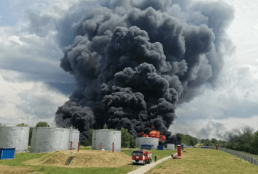 У Воронежі гасили пожежу на нафтобазі понад 12 годин