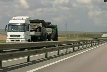В оккупированному Крыму напуганные россияне начали маскировать переброску техники