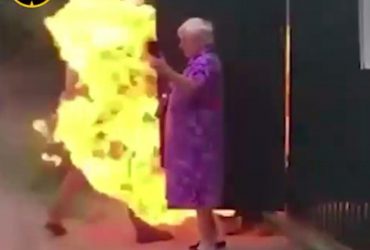 Будні Росії: сварка через крадіжку скінчилася застосуванням вогнемета і гарпуна (відео)