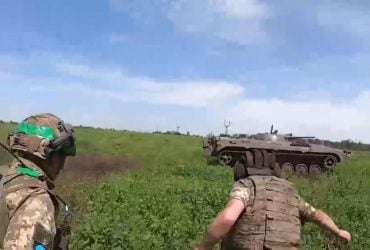Сирський показав яскраві кадри роботи бійців Сил оборони на березі Сіверський Донець-Донбас