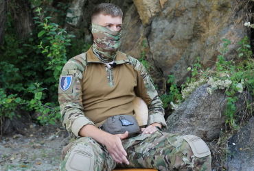 Дикий розповів деталі ближнього бою у ворожих окопах, де були знищені окупанти