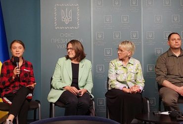 Еко-активістка Грета Тунберг приїхала в Україну і зустрілася із Зеленським (відео)