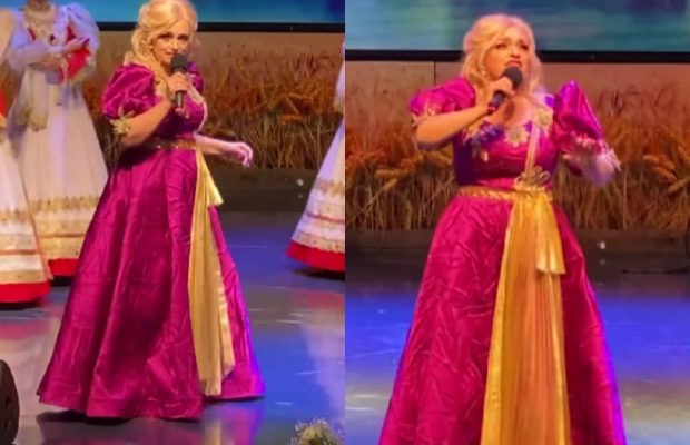 "Стара бабця": Надія Кадишева "виповзла" на сцену та ошелешила своїм виглядом (фото)