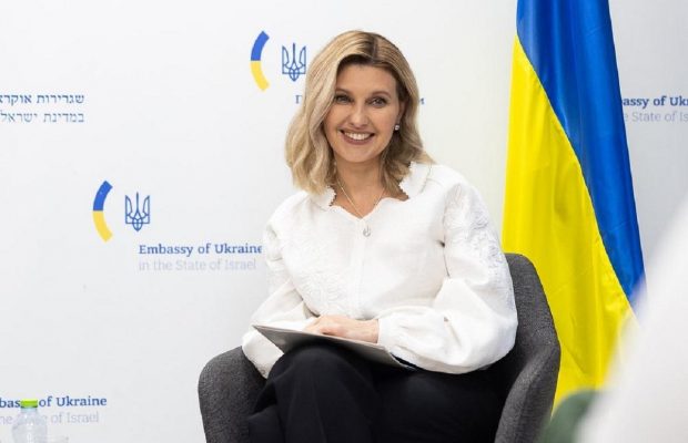 Олена Зеленська у білій вишиванці викликала фурор (фото)