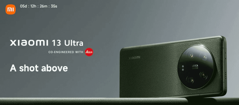 Глобальную версию Xiaomi 13 Ultra дебютируют уже 8 июня