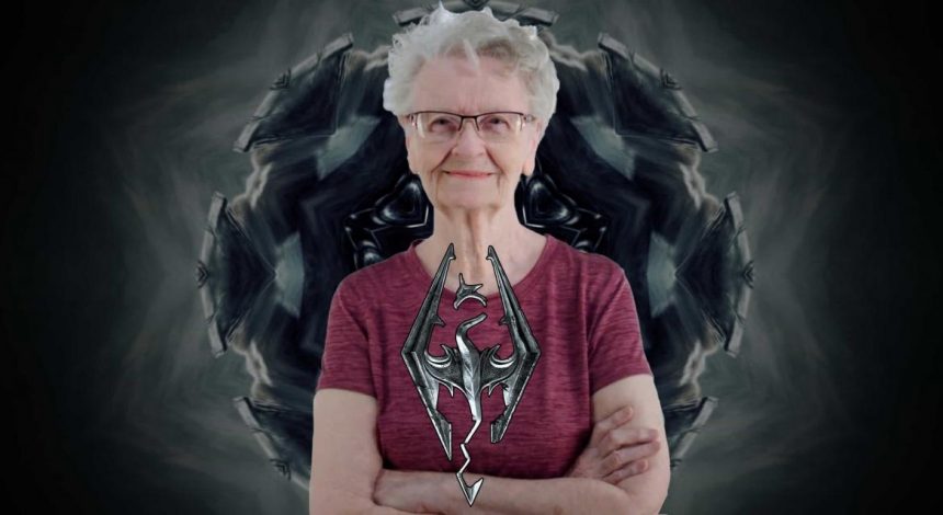 Известную бабушку, транслирующую свои приключения в Skyrim, не добавили в Starfield