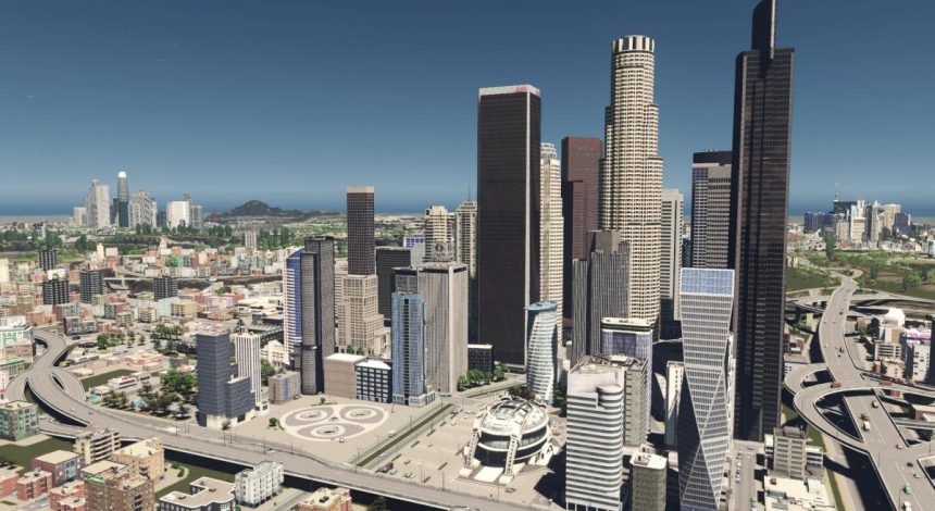 Гравець відтворив в Cities: Skylines величезну карту світу з GTA: San Andreas (фото)