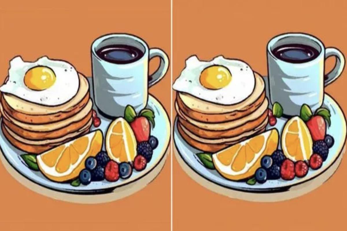 Ви повинні знайти відмінності між двома тарілками  Ви повинні знайти відмінності між двома тарілками