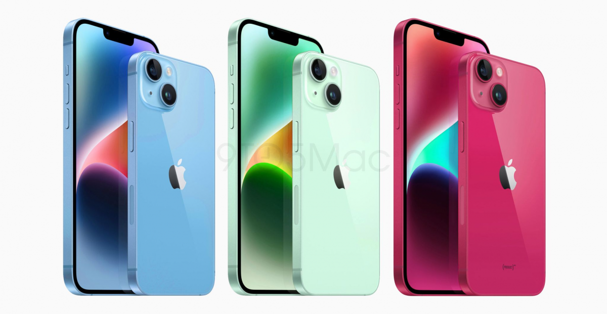 Грядущая линейка Apple получит новые цвета / Источник: 9to5mac Грядущая линейка Apple получит новые цвета / Источник: 9to5mac