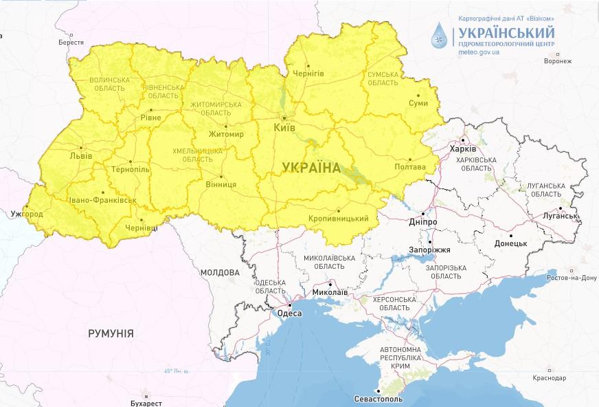 6 июля в Украине будут греметь грозы / фото Укргидрометцентр 6 июля в Украине будут греметь грозы / фото Укргидрометцентр