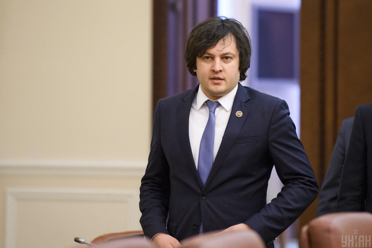 Іраклій Кобахідзе заявив, що Грузія не проводитиме жодних консультацій щодо Саакашвілі / фото УНІАН, Владислав Мусієнко Іраклій Кобахідзе заявив, що Грузія не проводитиме жодних консультацій щодо Саакашвілі / фото УНІАН, Владислав Мусієнко