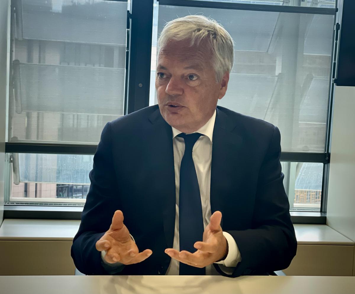 Єврокомісар розповів про країни, що допомагають порушувати санкції проти РФ / фото Надії Бурбели Єврокомісар розповів про країни, що допомагають порушувати санкції проти РФ / фото Надії Бурбели