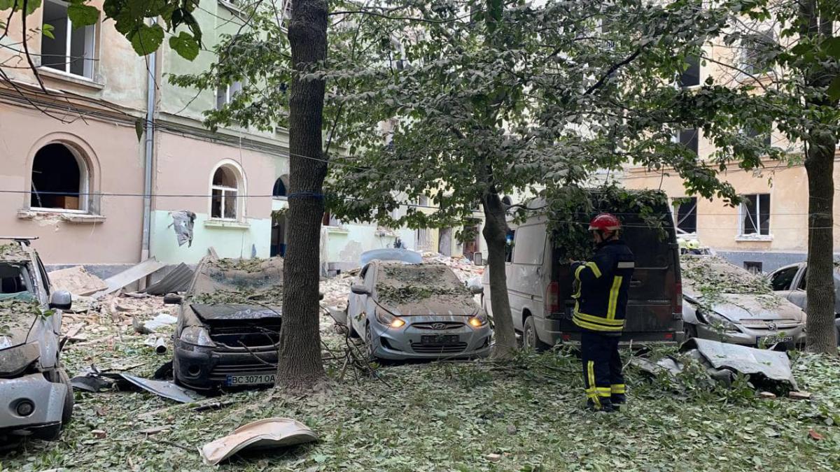 Во Львове возросло число жертв ракетной атаки / МВД Во Львове возросло число жертв ракетной атаки / МВД