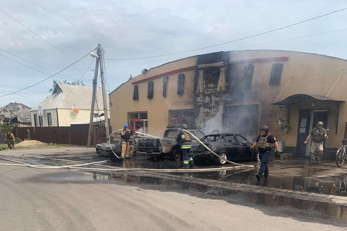 Росіяни обстрілюють Донецьку область / фото t.me/pavlokyrylenko_donoda Росіяни обстрілюють Донецьку область / фото t.me/pavlokyrylenko_donoda