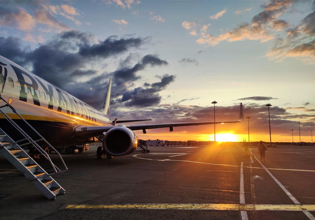 Лоукостер Ryanair пропонує чимало рейсів з Польщі до Ірландії / фото Марина Григоренко