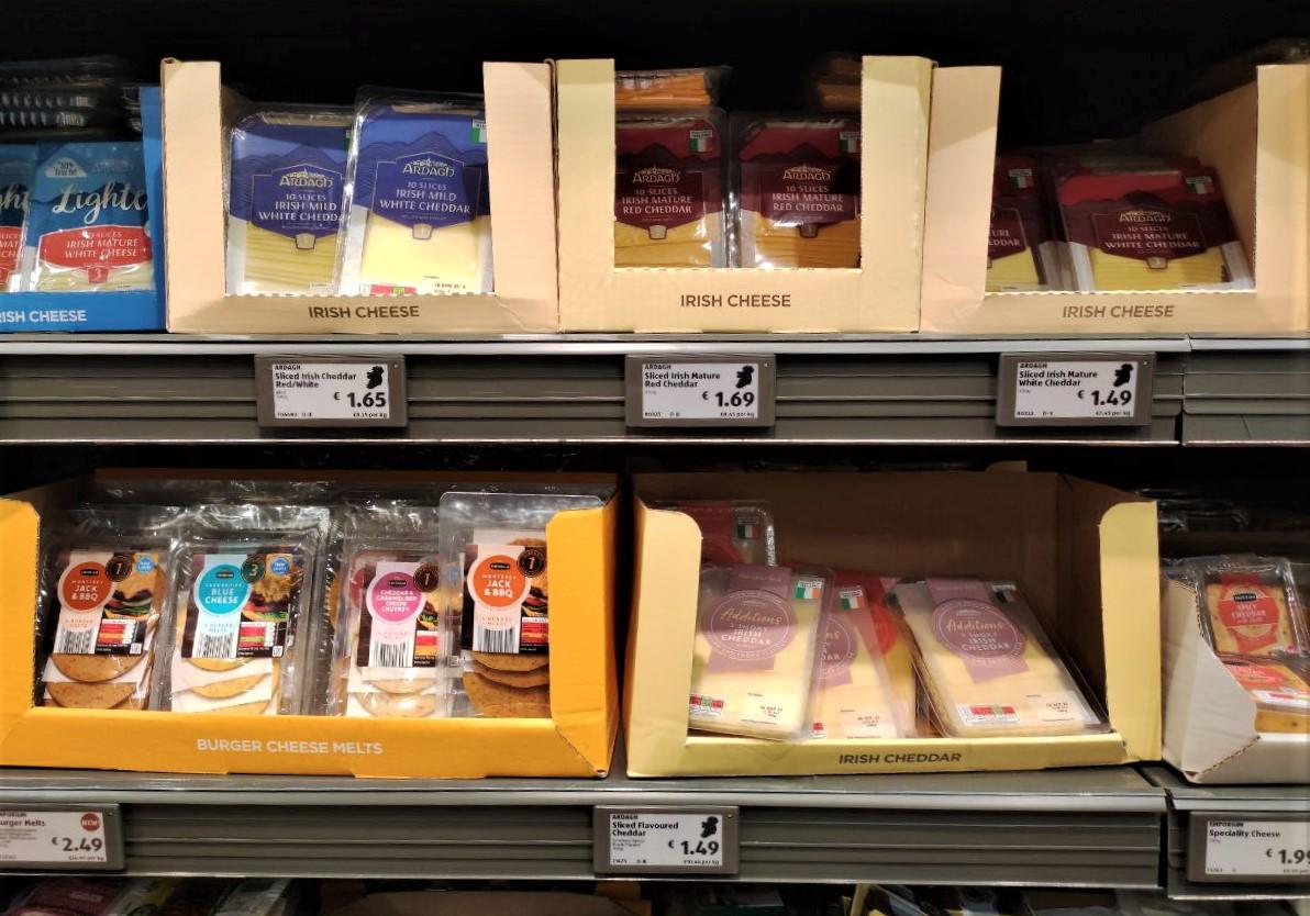 Продукты в супермаркетах в Ирландии довольно дешевые / фото Марина Григоренко