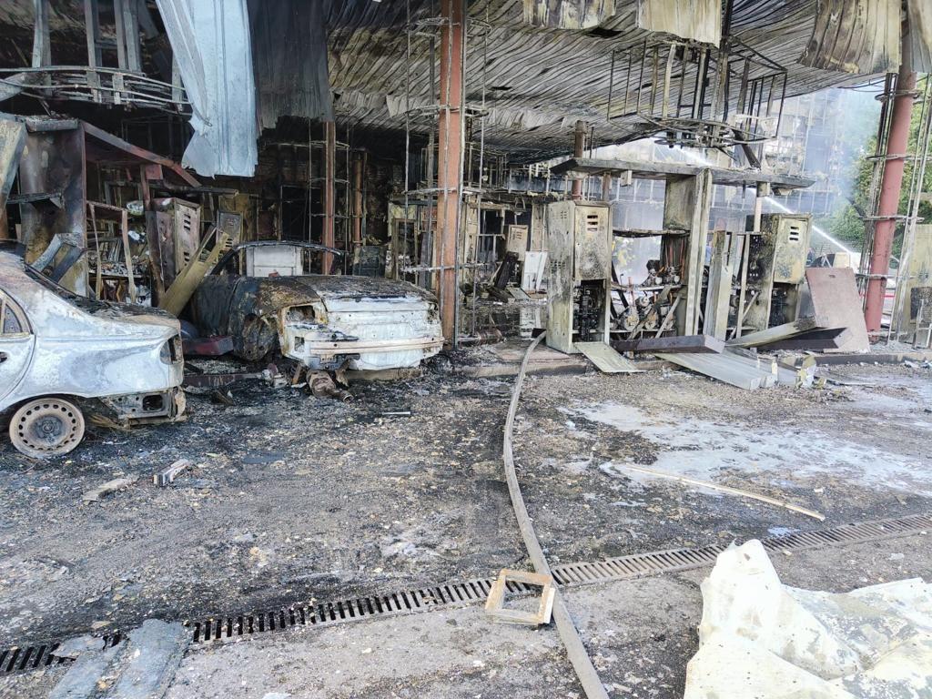 Пожежа на АЗС у Києві: поліція розповіла перші подробиці про ДТП (фото) Пожежа на АЗС у Києві: поліція розповіла перші подробиці про ДТП (фото)