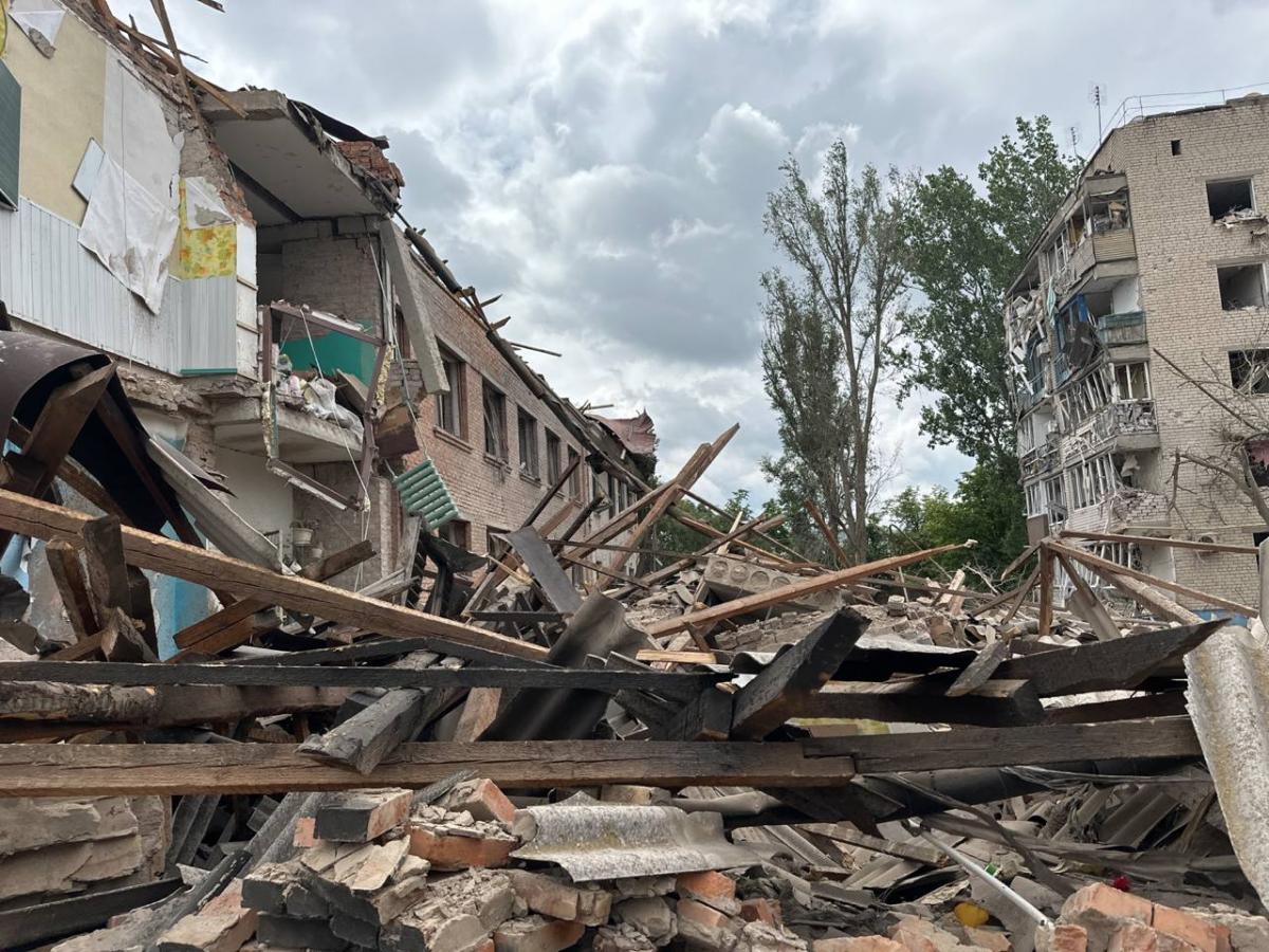Зросла кількість жертв удару по Оріхову / фото Запорізька ОВА Зросла кількість жертв удару по Оріхову / фото Запорізька ОВА