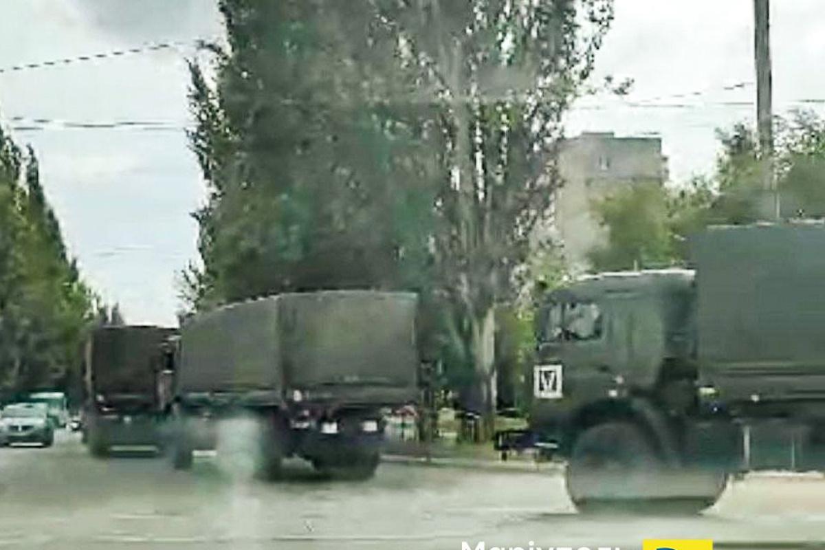 В Мариуполе оккупанты складируют БК в жилых кварталах / фото t.me/andriyshTime В Мариуполе оккупанты складируют БК в жилых кварталах / фото t.me/andriyshTime