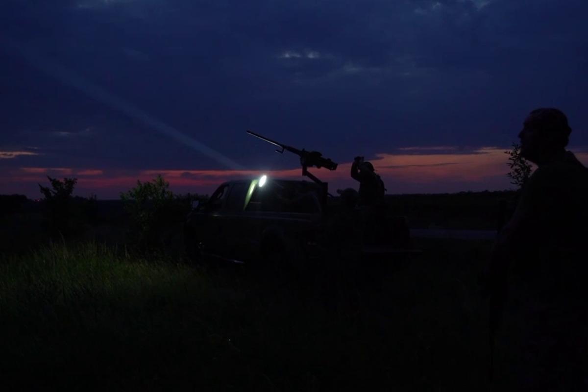 ЗСУ показали, як вночі збивали "Шахеди" над Київською областю / скріншот ЗСУ показали, як вночі збивали "Шахеди" над Київською областю / скріншот