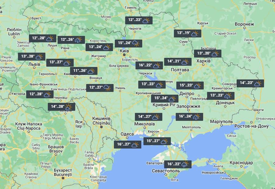 12 липня у багатьох областях ще збережеться свіжа погода / фото УНІАН 12 липня у багатьох областях ще збережеться свіжа погода / фото УНІАН