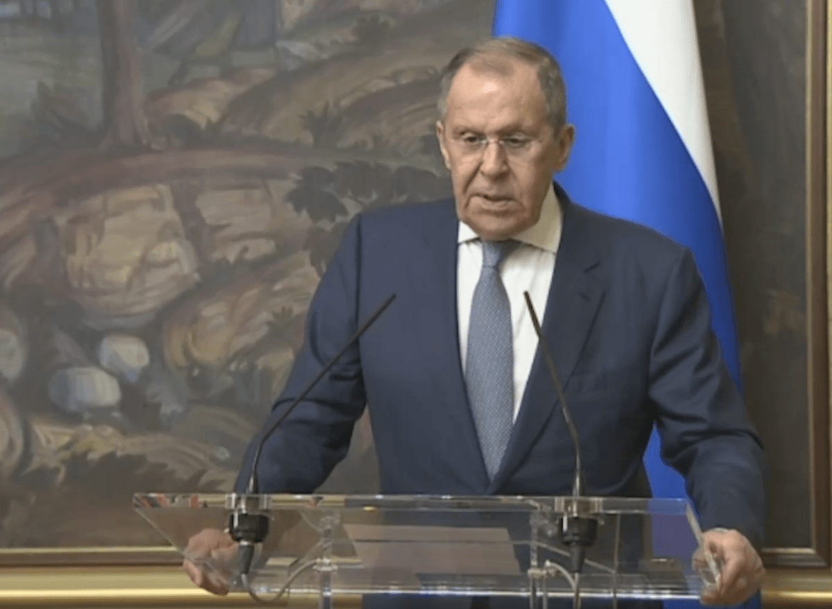 Глава МЗС РФ наголосив, що Україна вже втратила можливість зберегти свою територіальну цілісність / скриншот Глава МЗС РФ наголосив, що Україна вже втратила можливість зберегти свою територіальну цілісність / скриншот