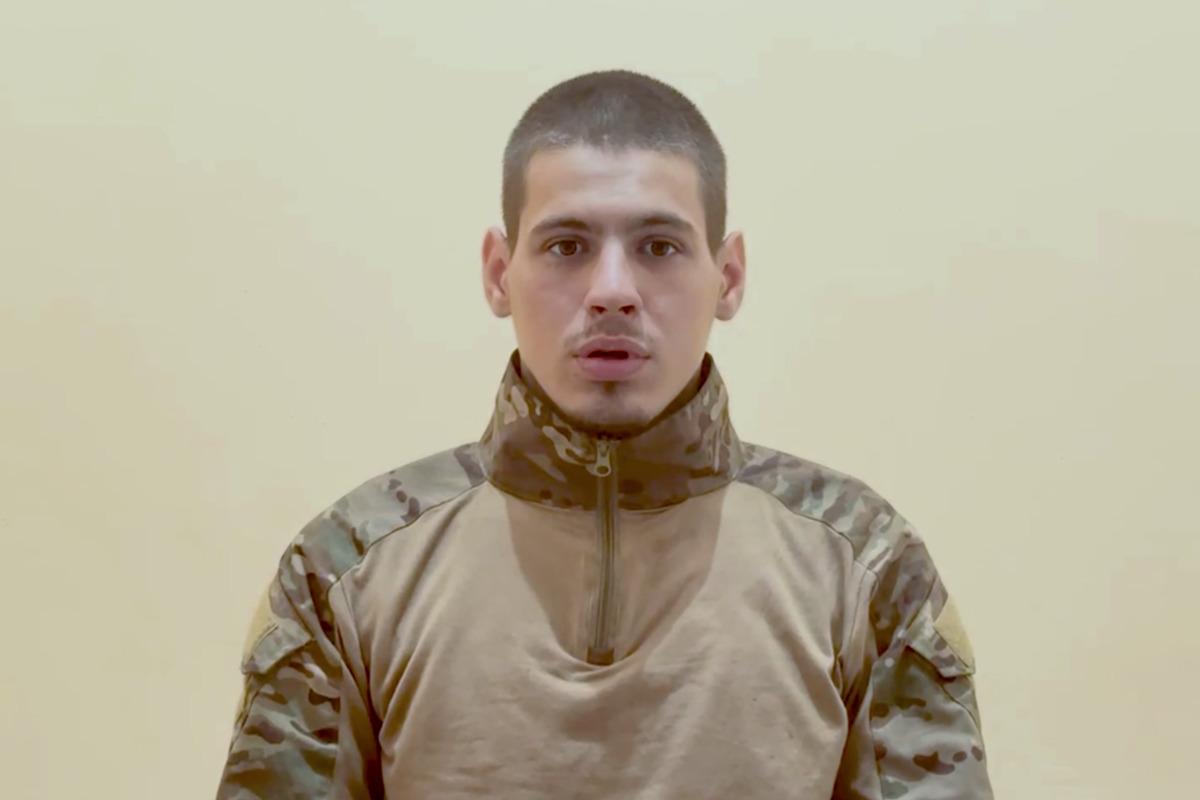 Оккупант рассказал, как воевал в Украине / скриншот Оккупант рассказал, как воевал в Украине / скриншот