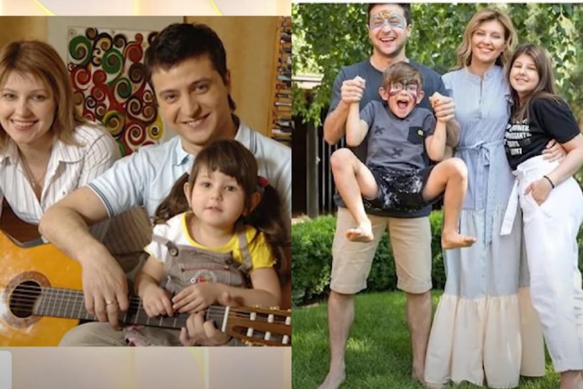 В детстве дочь Зеленского очень его любила / скриншот В детстве дочь Зеленского очень его любила / скриншот