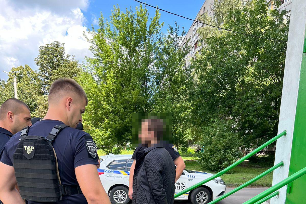 Затриманий харківський "м'ясник" / фото hk.npu.gov.ua Затриманий харківський "м'ясник" / фото hk.npu.gov.ua