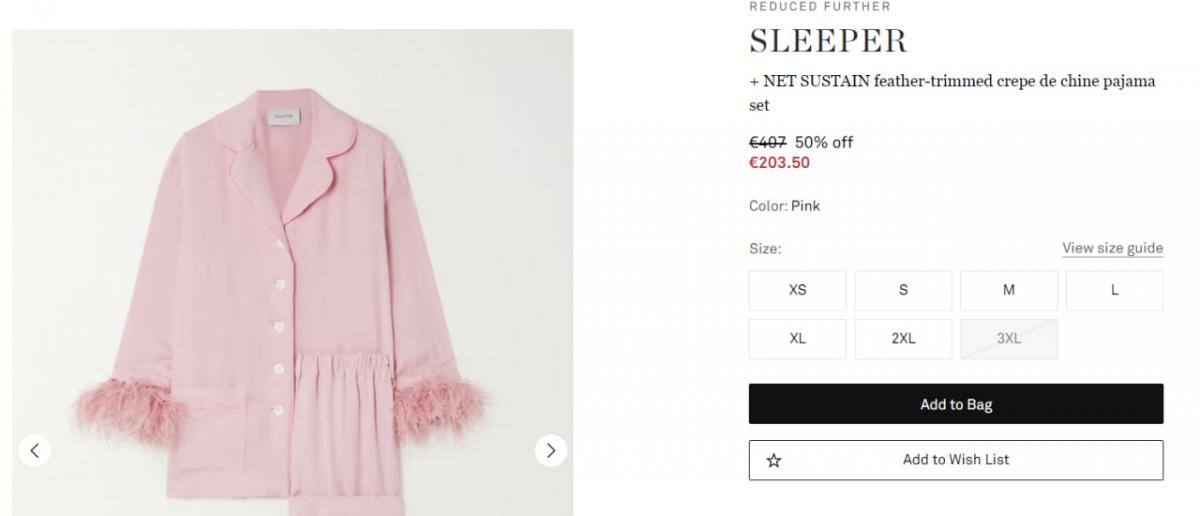 Пижамный костюм от украинского бренда, который показали в фильме "Барби" / скриншот Пижамный костюм от украинского бренда, который показали в фильме "Барби" / скриншот