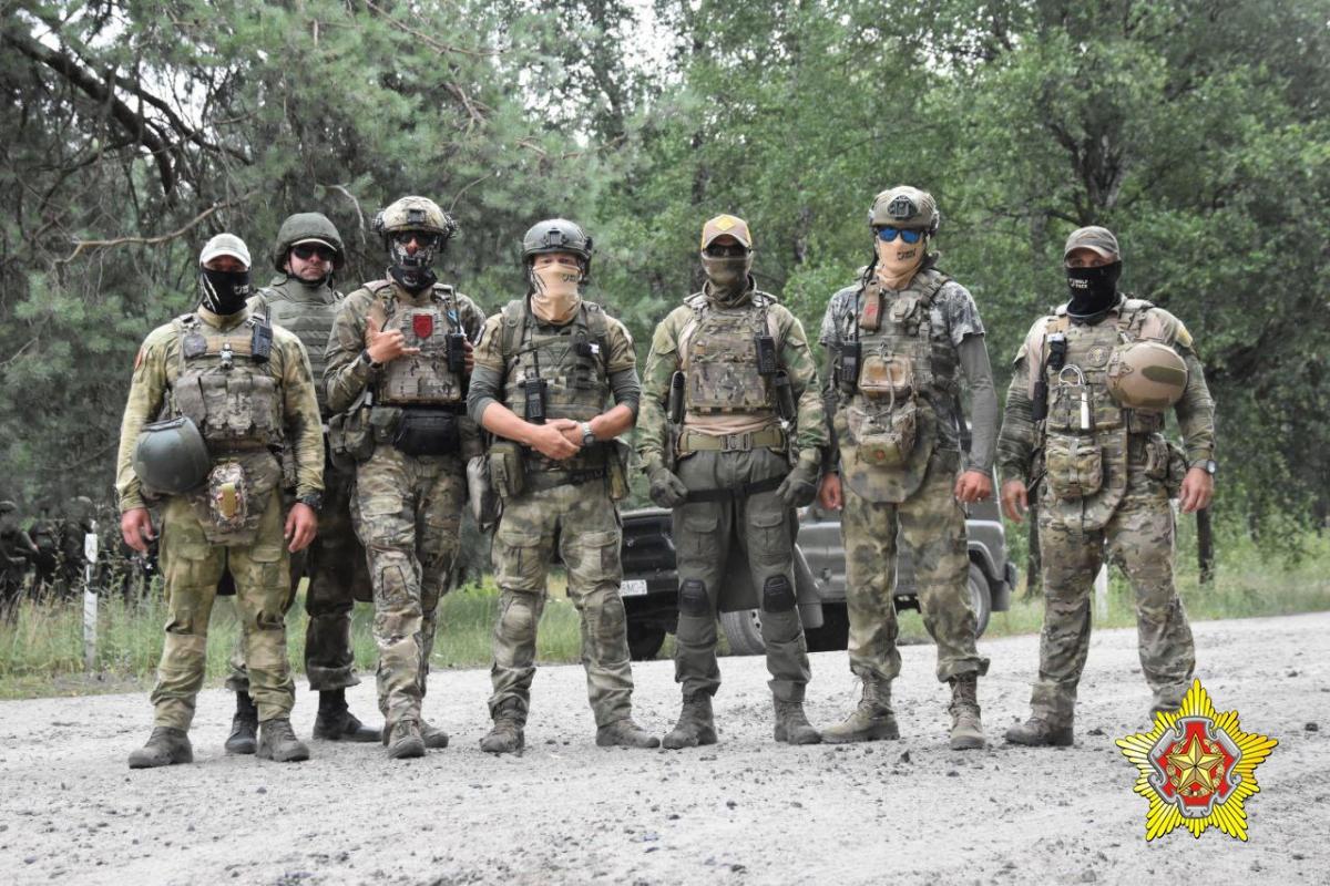 Активісти не вважають, що найманці покидали Білорусь / фото Міноборони Білорусі Активісти не вважають, що найманці покидали Білорусь / фото Міноборони Білорусі