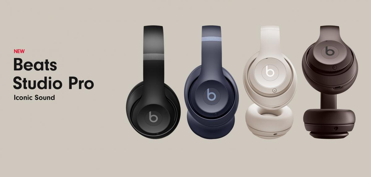 Представлені Beats Studio Pro активним шумозаглушенням і автономністю до 40 годин / фото Apple Представлені Beats Studio Pro активним шумозаглушенням і автономністю до 40 годин / фото Apple